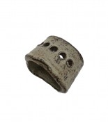 Кензан керамический болотный в форме кольца, глазурь