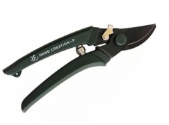 Секатор Sakagen зеленый мох, черное лезвие