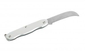 Sakagen Нож флористический, загнутое лезвие, серебро