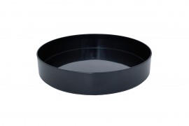 Ваза для морибаны черная пластиковая В5,5/Д27