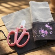 Кипер хлопковый с вышивкой для инструментов, 5 отделений