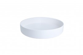 Ваза для морибаны малая белая пластиковая В5,5/Д23